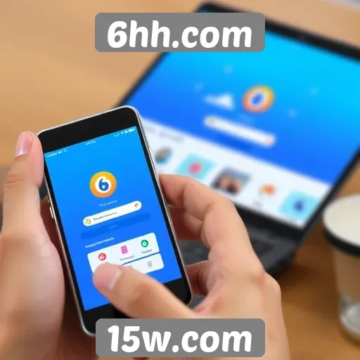 Experiência do usuário em dispositivos móveis no 6hh.com